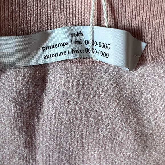 Rokh Pink Viscose Mini Skirt - Picture 4 of 6